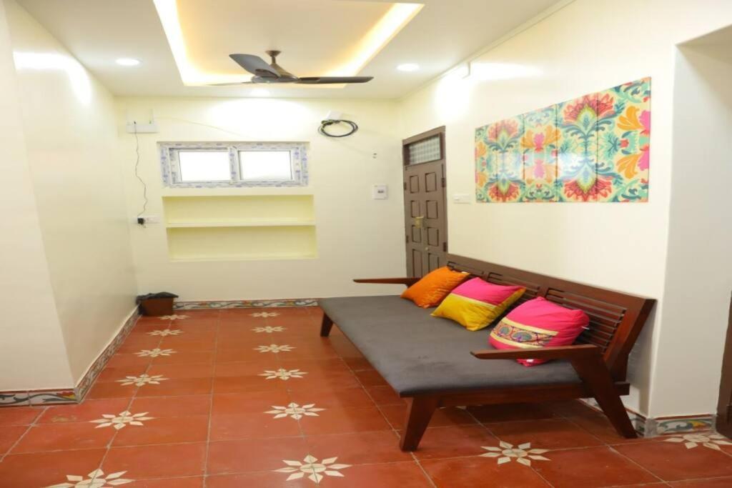 Heritage Home With 2 Bed/2 Bath With Kitchen In A Residential Neighborhood. Madurai Extérieur photo