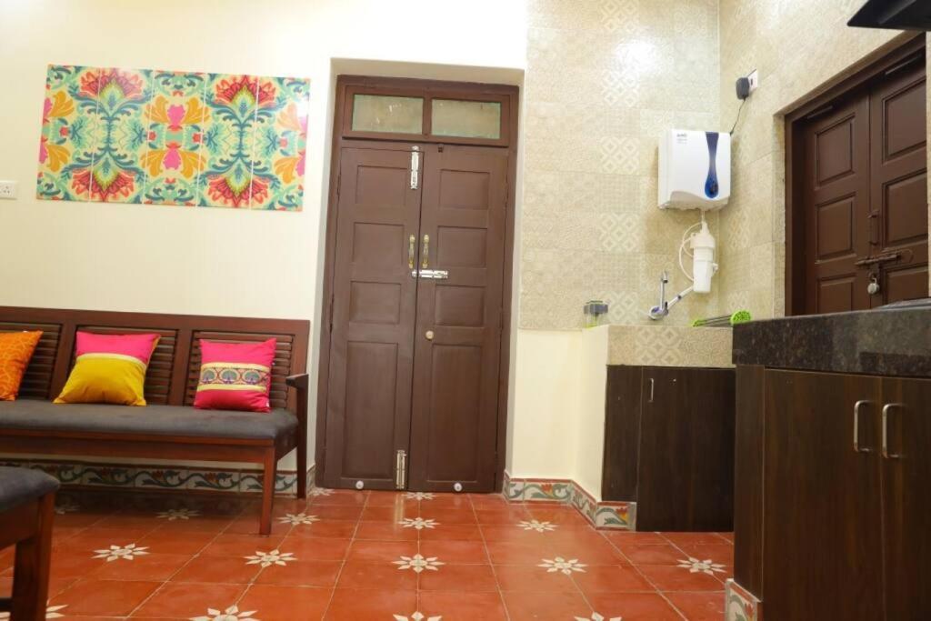 Heritage Home With 2 Bed/2 Bath With Kitchen In A Residential Neighborhood. Madurai Extérieur photo
