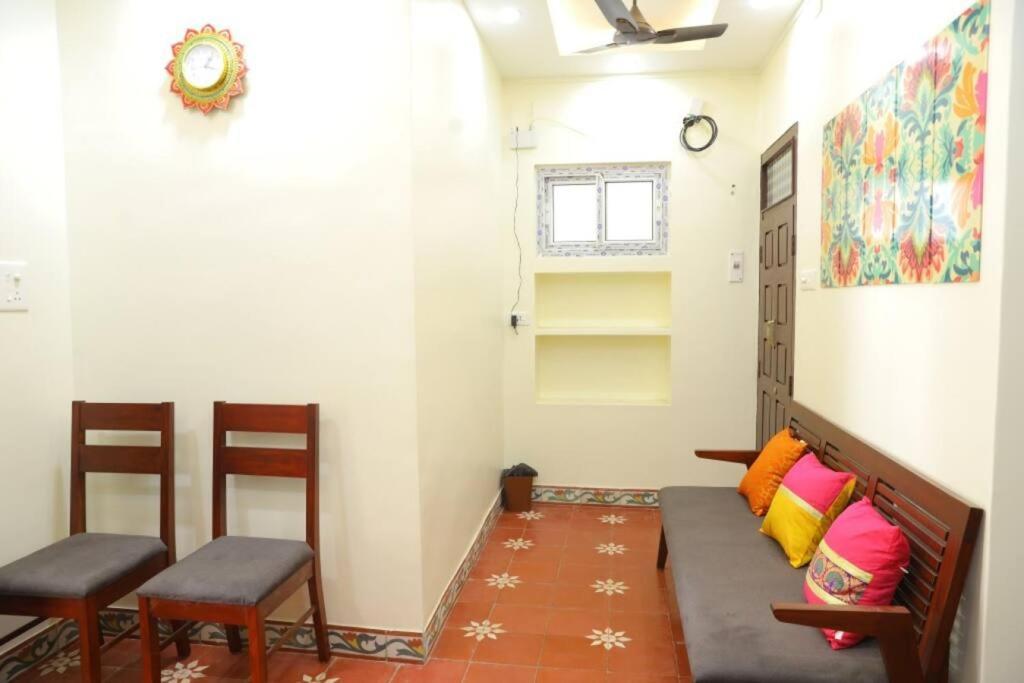 Heritage Home With 2 Bed/2 Bath With Kitchen In A Residential Neighborhood. Madurai Extérieur photo